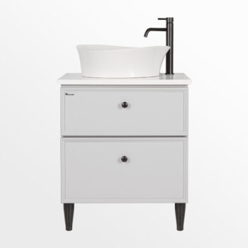 NWC 600 하부장 – 2단서랍/대리석상판형