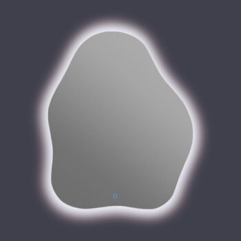 물결 간접조명 거울