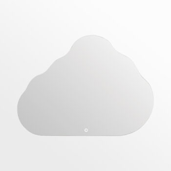 구름 간접조명 거울 – W800