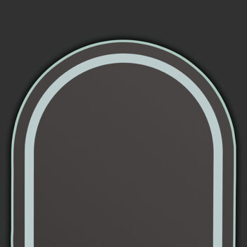 하프라운드 확산 직접조명 거울