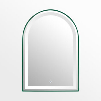 하프라운드 직접조명 거울